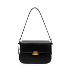 Bolsa de Ombro Minimalista com Fecho Reto