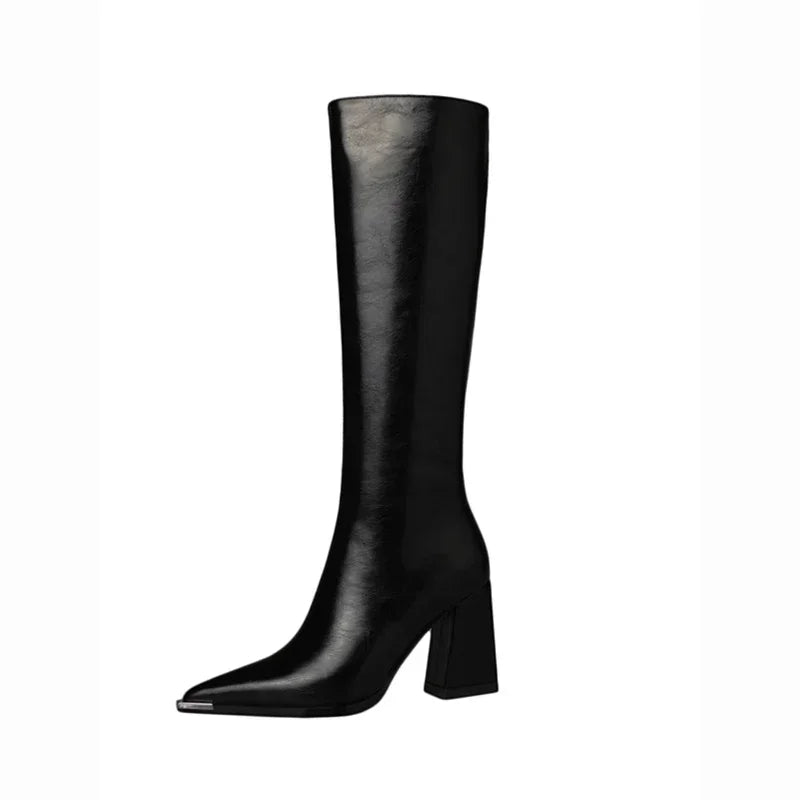 Bota de Cano Alto Noémie