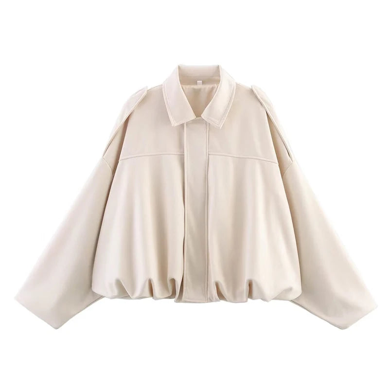 Jaqueta Vintage em Suede Texturizado