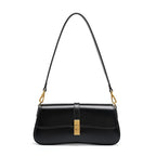 Bolsa Clássica de Ombro Fecho Dourado